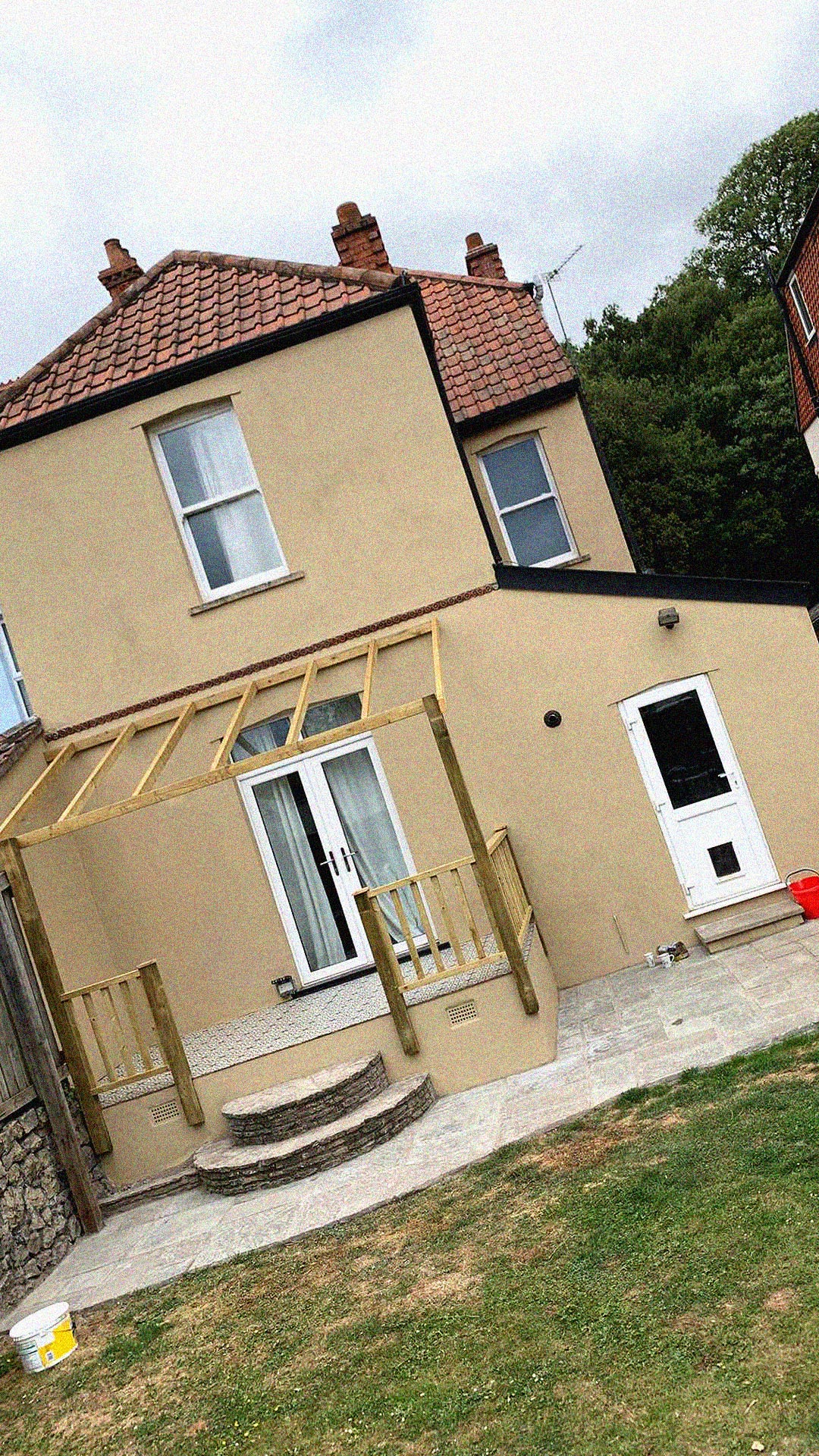 Completed Full Exterior House Render